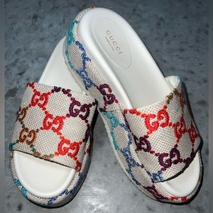 Gucci Flatforms Multicolor